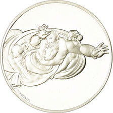 France, Medal, Peinture, Michel Ange, la Réunion des Eaux, Monassi, MS(64)
