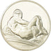 France, Medal, Peinture, Michel Ange, le Jour, Monassi, MS(64), Silver