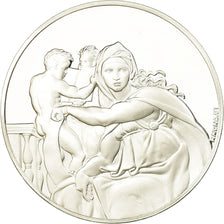 Frankreich, Medaille, Peinture, Michel Ange, la Sibylle de Delphes, Monassi