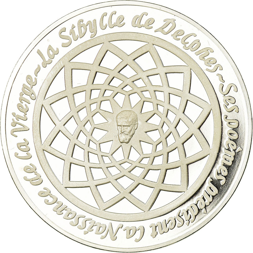 Frankreich, Medaille, Peinture, Michel Ange, la Sibylle de Delphes, Monassi