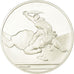 France, Medal, Peinture, Michel Ange, David  et Goliath, Monassi, MS(64), Silver
