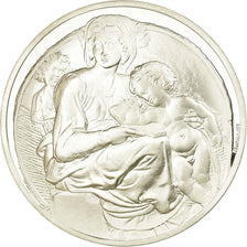 France, Médaille, Peinture, Michel Ange, Tondo Pitti, Monassi, SPL+, Argent