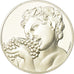 France, Medal, Peinture, Michel Ange, le Petit Satyre, Monassi, MS(64), Silver