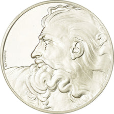 France, Medal, Peinture, Michel Ange, la Fête de Dieu, Monassi, MS(64), Silver