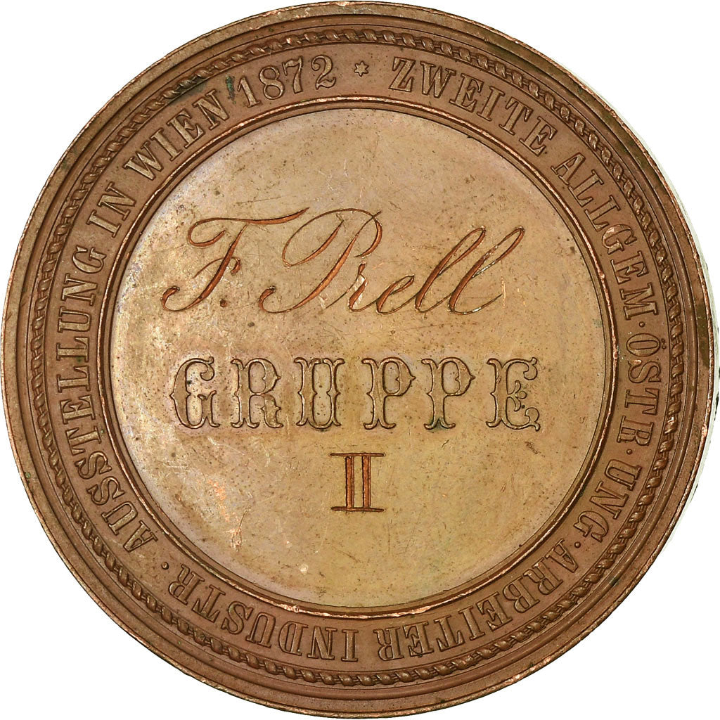 Austria, Medal, Exposition de Vienne, 1872, Tautenhayn, MS(60-62), Copper
