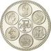 Francia, medaglia, Coq, Fin du Cours Légal du Franc, 2001, SPL+, Rame-nichel