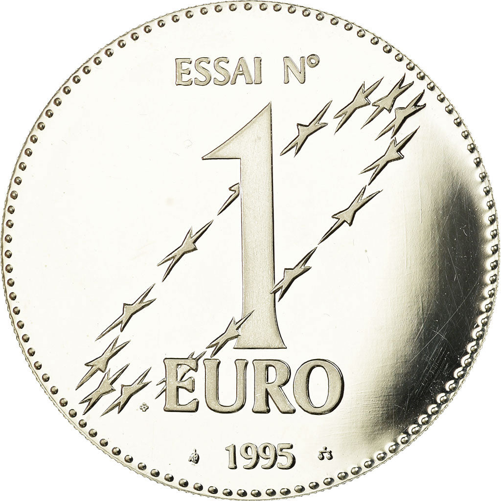 France, Médaille, Essai 1 euro, 1995, SPL+, Copper-nickel