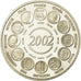 France, Medal, Naissance de l'Euro Fiduciaire, 2002, MS(64), Copper-nickel