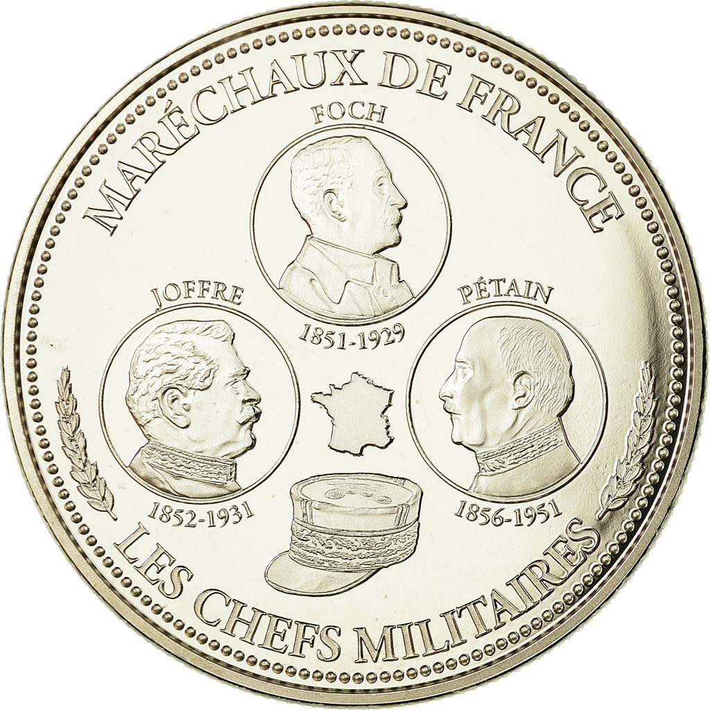 France, Medal, Première Guerre Mondiale, Maréchaux de France, MS(64)