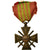 Francia, Croix de Guerre, medalla, 1939, Muy buen estado, Bronce, 36