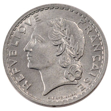 FRANCE, Lavrillier, 5 Francs, 1945, Paris, KM #888b.1, MS(60-62), Aluminum, 31,.