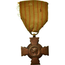 Frankrijk, Croix du Combattant, Medaille, 1914-1918, Good Quality, Bronze, 36