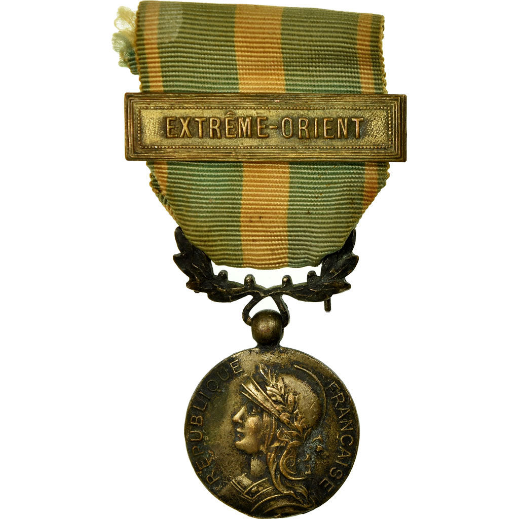 France, Médaille Coloniale d'Extrême Orient, Indochine, Médaille, 1946-1954