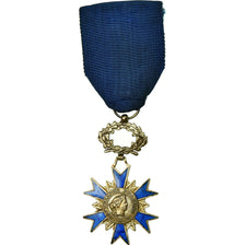 Francia, Ordre National du Mérite, medaglia, Ottima qualità, Bronzo argentato