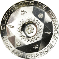 Frankreich, Medaille, Électricité de France et gaz de France, STGL, Silvered