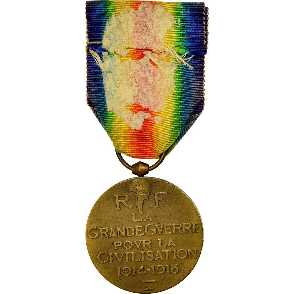 France, La Grande Guerre pour la Civilisation, Médaille, 1914-1918, Très bon