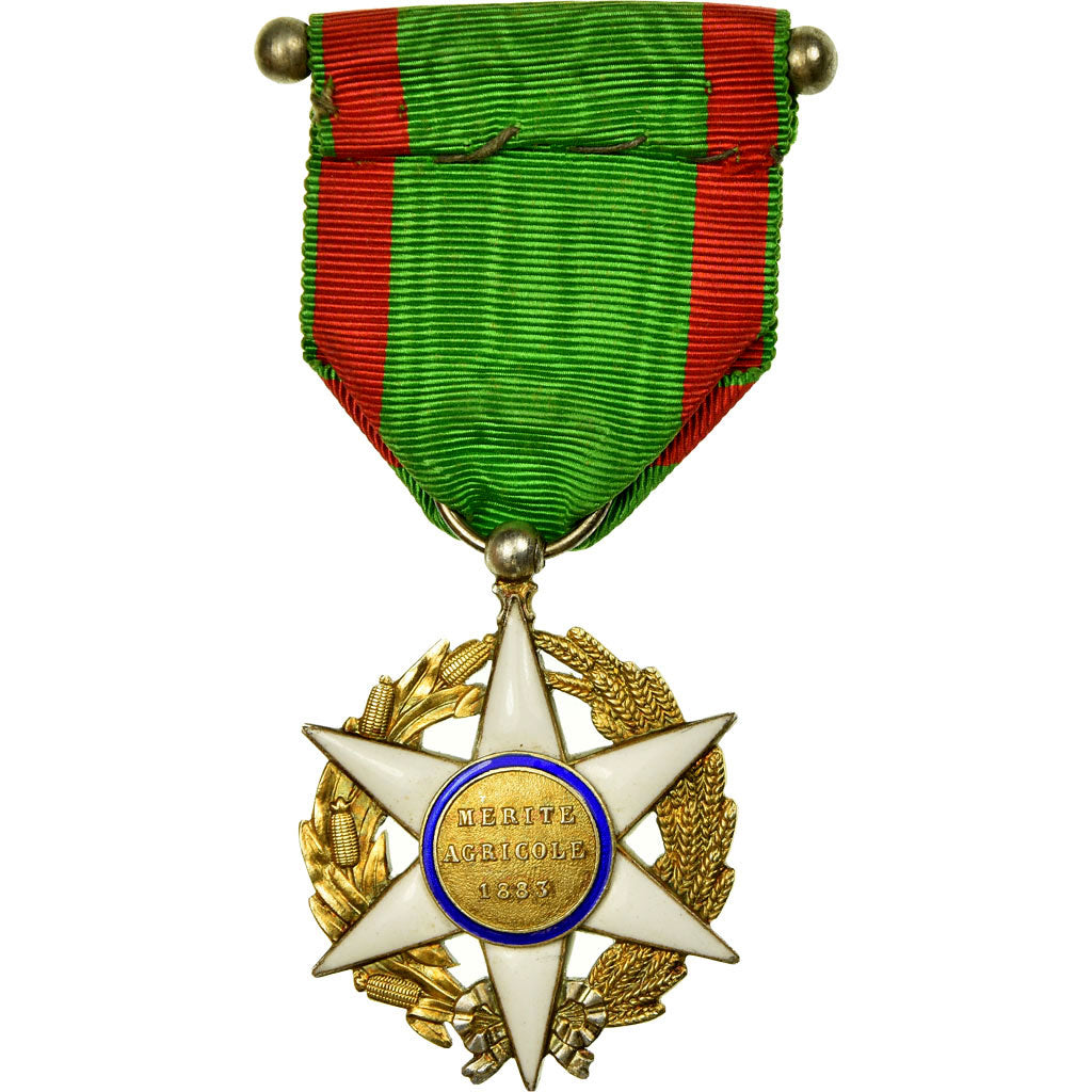 France, Médaille du Mérite Agricole, Médaille, Excellent Quality, Argent, 38