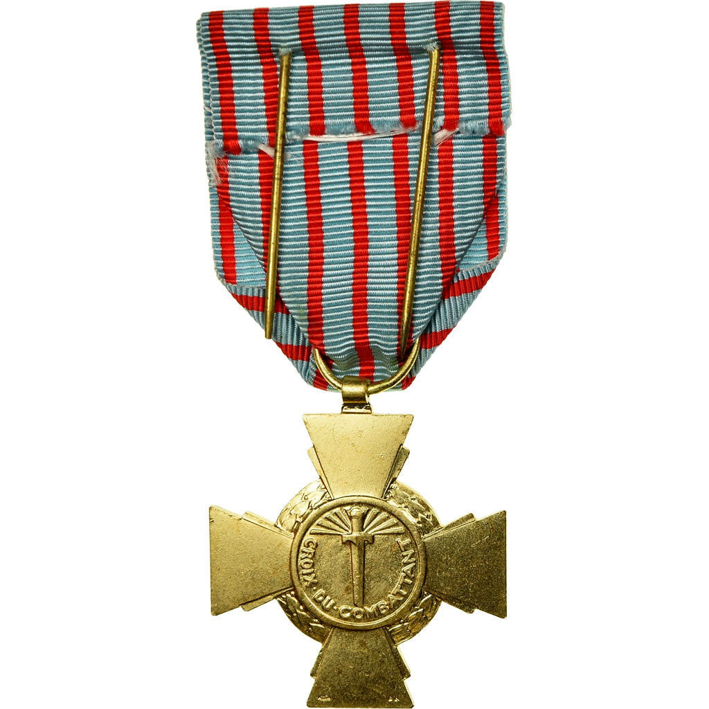 France, Croix du Combattant, Medal, 1914-1918, Excellent Quality, Bronze, 36