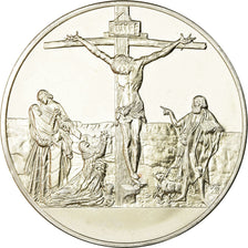 Francia, medaglia, Peinture, La Crucifixion, Matthias Grunewald, SPL, Argento