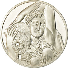 France, Médaille, Peinture, Nymphe Détail de la Fontaine des Innocents, SPL