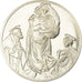 France, Medal, Peinture, La Madonne Sixtine, Raphaël, MS(63), Silver