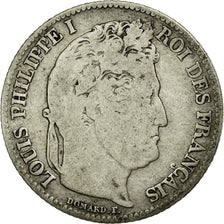 Monnaie, France, Louis-Philippe, Franc, 1847, Paris, B+, Argent, KM:748.1