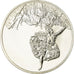 France, Medal, Peinture, Danseuse, Edgar Degas, MS(63), Silver