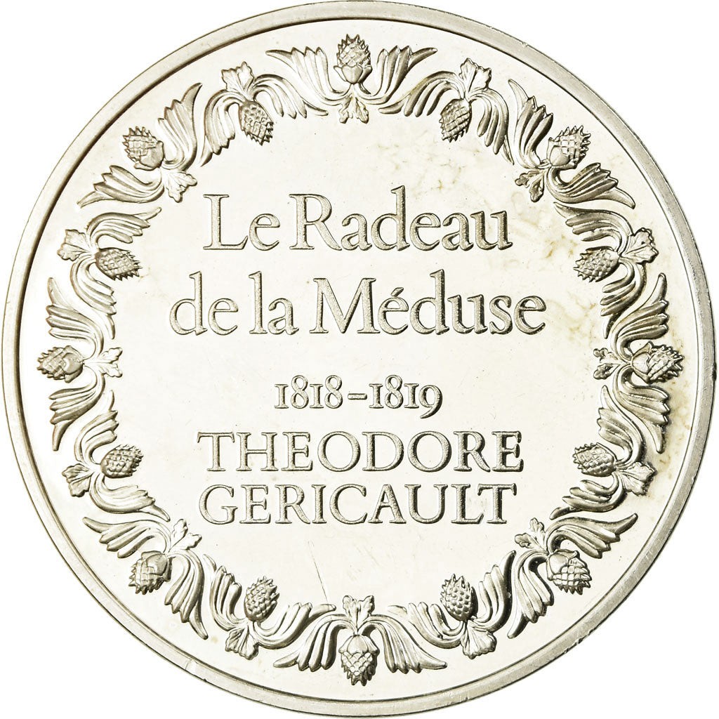 France, Médaille, Peinture, Le Radeau de la Méduse, Théodore Géricault, SPL