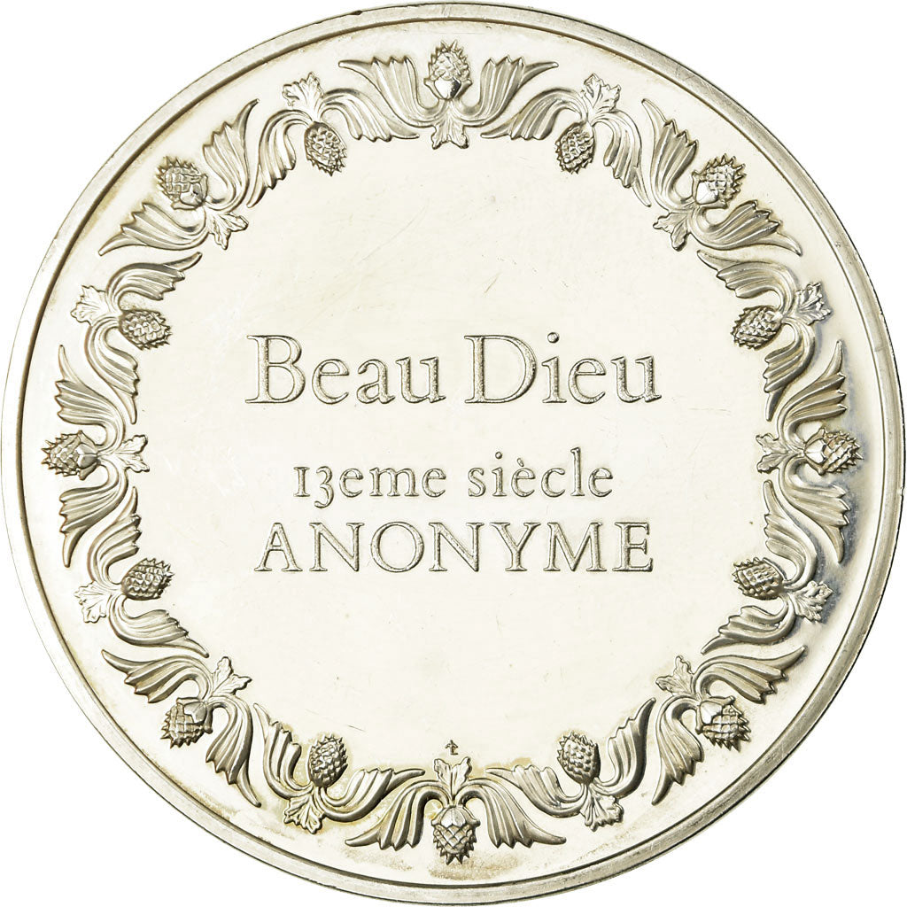 Francia, medalla, Peinture, Beau Dieu, Anonyme, SC, Plata