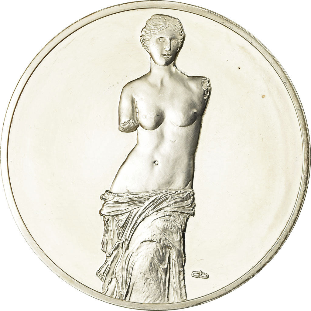 France, Médaille, Peinture, La Vénus de Milo, Grèce, SPL, Argent