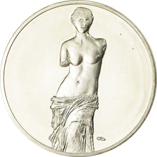 France, Médaille, Peinture, La Vénus de Milo, Grèce, SPL, Argent