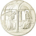 France, Medal, Peinture, L'Annonciation, Fra Angélico, MS(63), Silver