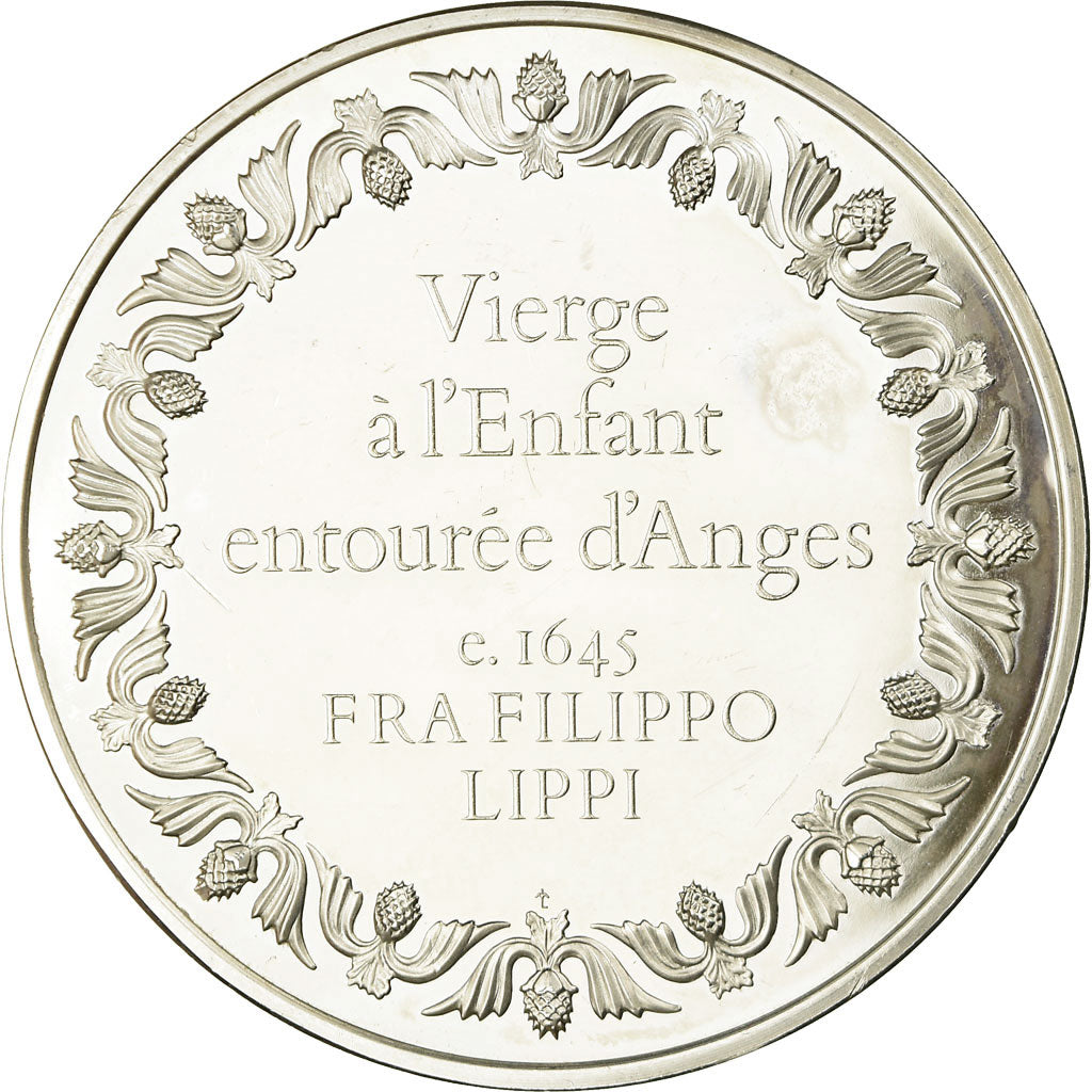 Francia, medaglia, Peinture, Vierge à l'Enfant entourée d'Anges, Fra Filippo