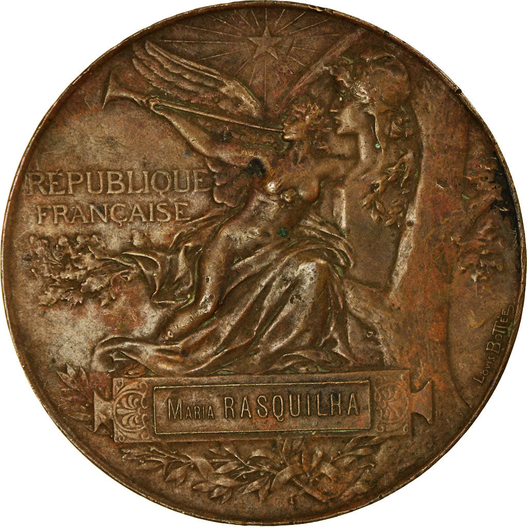 France, Médaille, Exposition universelle de Paris, 1889, Bottée, TTB, Bronze
