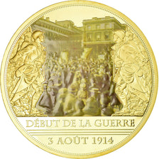 France, Medal, Centenaire de la Première Guerre Mondiale, Début de la guerre