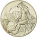 France, Medal, Peinture, Rembrandt, Bethsabee, MS(63), Silver