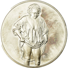 Francia, medaglia, Peinture, Rembrandt,  Hendrickje se baignant dans une