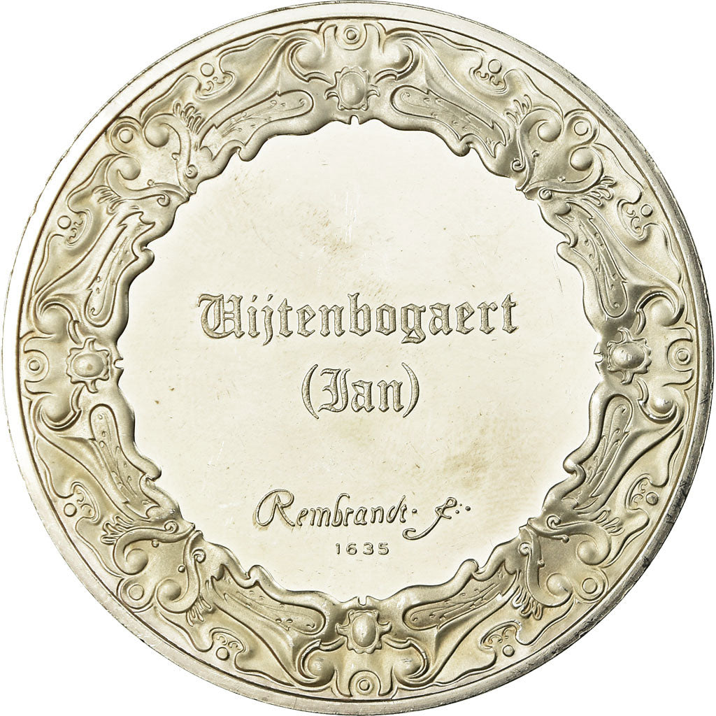 Frankreich, Medaille, Peinture, Rembrandt, Hijtenbogaert, UNZ, Silber