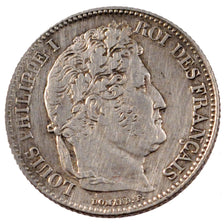 FRANCE, Louis-Philippe, Franc, 1839, Paris, KM #748.1, EF(40-45), Silver,...