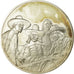 Frankrijk, Medaille, Peinture, Rembrandt, Les Syndics des Drapiers, UNC-, Zilver