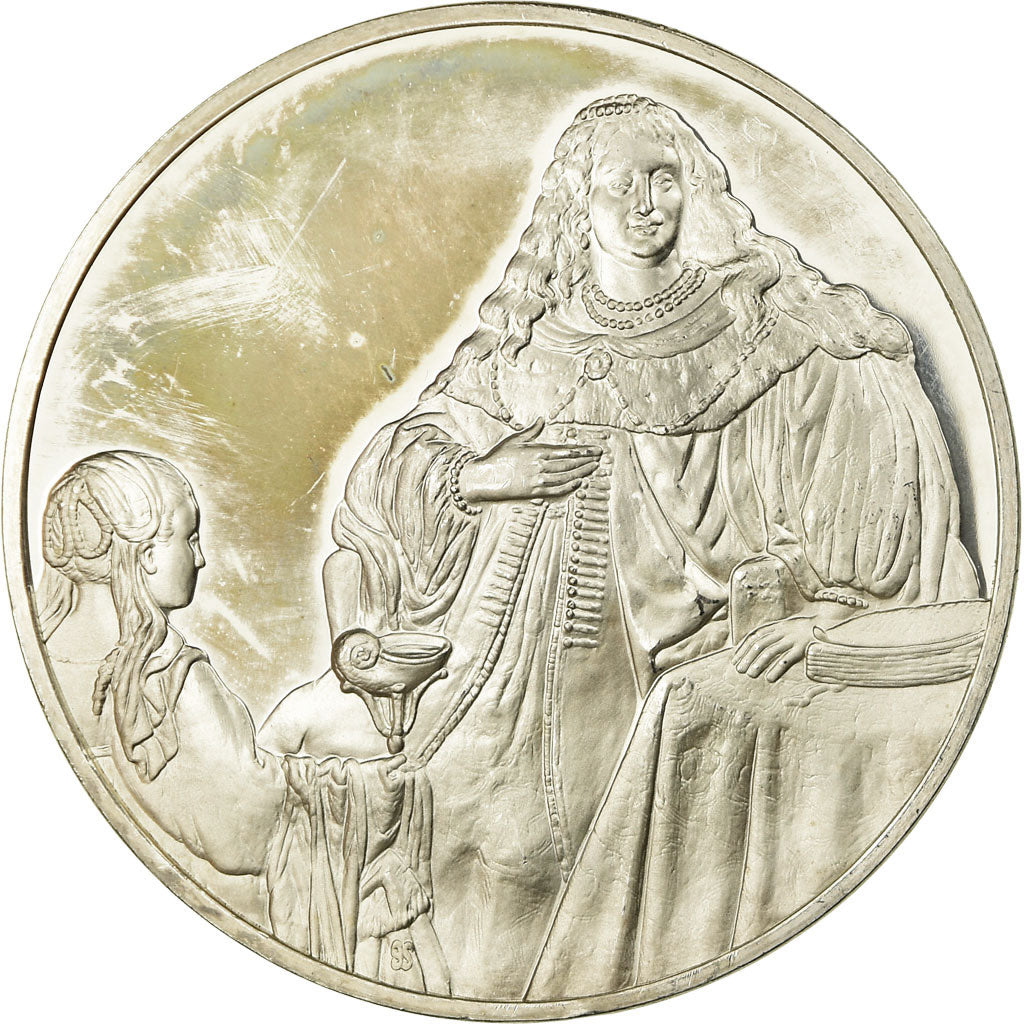 France, Medal, Peinture, Rembrandt, Sophonisbe, MS(63), Silver