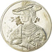 Frankreich, Medaille, Peinture, Rembrandt, Portrait de Saskia, UNZ, Silber