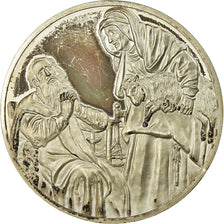 France, Medal, Peinture, Rembrandt, Tobie et Anne avec la Chèvre, MS(63)