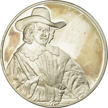 France, Medal, Peinture, Rembrandt, Portrait de Nicolas Van Bambeeck, MS(63)