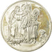 France, Medal, Peinture, Rembrandt, La Visitation, MS(63), Silver