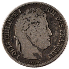 FRANCE, Louis-Philippe, Franc, 1843, Lille, KM #748.13, F(12-15), Silver,...