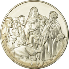 France, Medal, Peinture, Rembrandt, L'Incrédulité de Saint-Thomas, MS(63)
