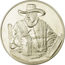 France, Medal, Peinture, Rembrandt, Portrait de Cornelius Claez, MS(63), Silver