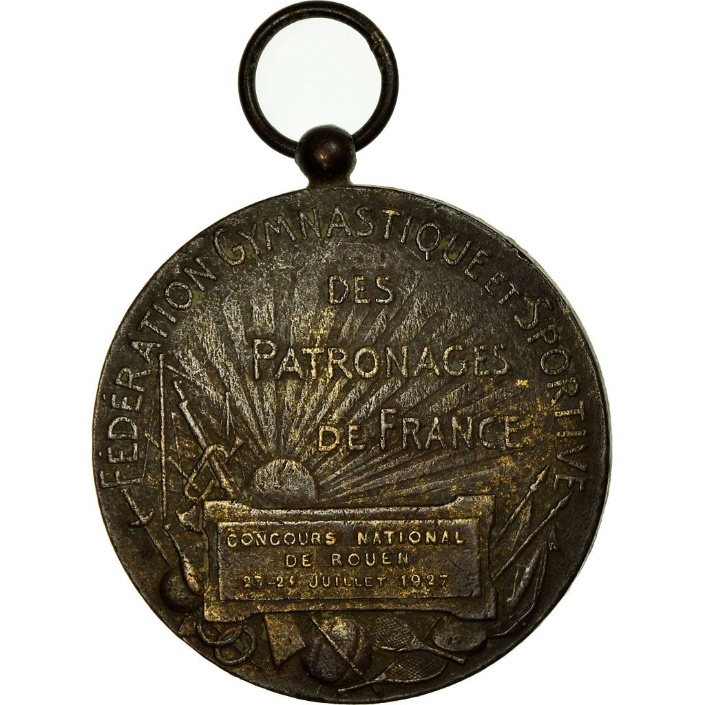 Francia, medalla, Fédération Gymnastique et Sportive des Patronages de France