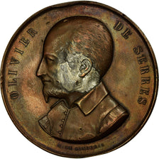 France, Medal, Olivier de Serres, Comice de Sezanne, Montmirail, 1888, De
